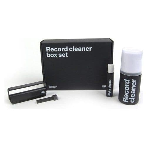 Kit pulizia vinile am clean sound 2015006 record cleaner box set