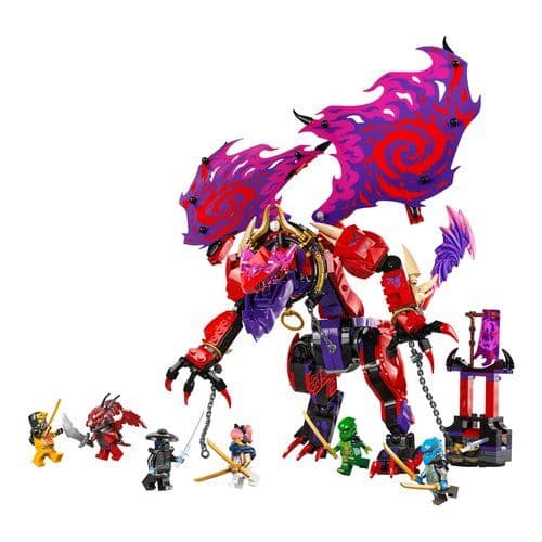 Thunderfang, il drago del caos lego 71832 ninjago