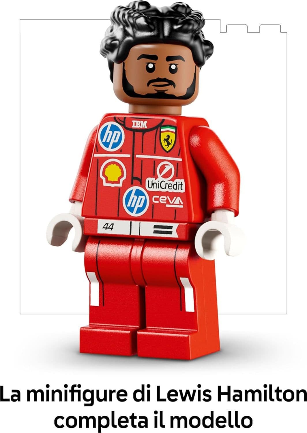 Lego - Editions Casco di Lewis Hamilton Scuderia Ferrari HP in prodotto Centro Bimbo - Siderno, commercioVirtuoso.it
