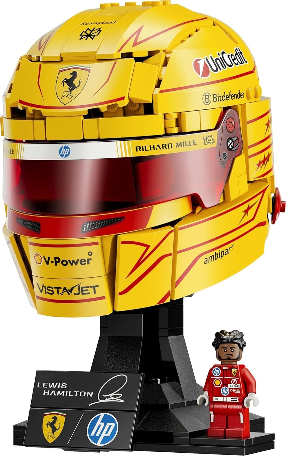 Lego - Editions Casco di Lewis Hamilton Scuderia Ferrari HP in prodotto Centro Bimbo - Siderno, commercioVirtuoso.it