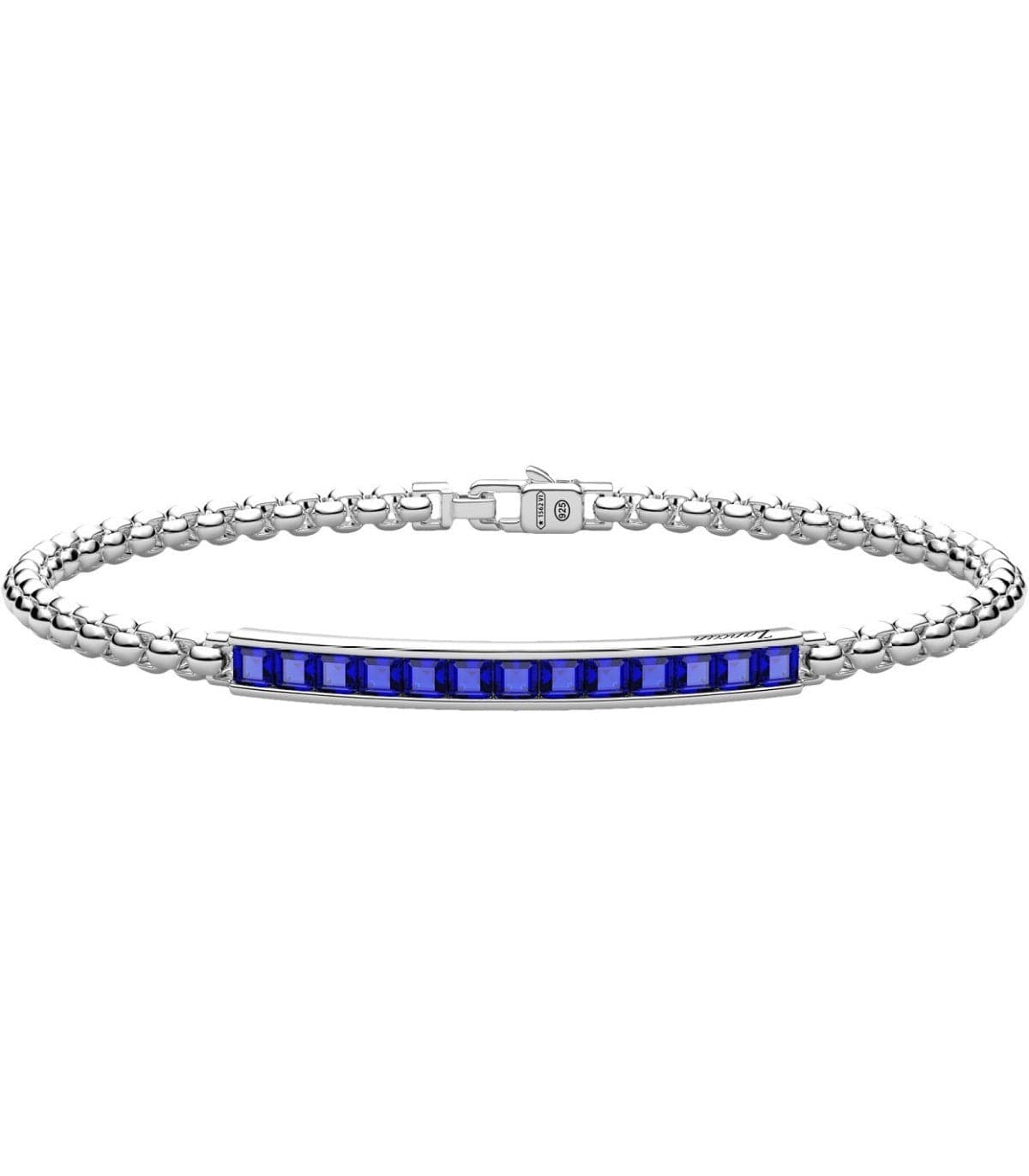 Zancan -  Bracciale in argento con pietre naturali.