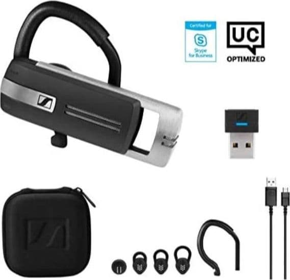 Epos adapt presence grey uc auricolare wireless a clip musica e chiamate bluetooth grigio - 1000660