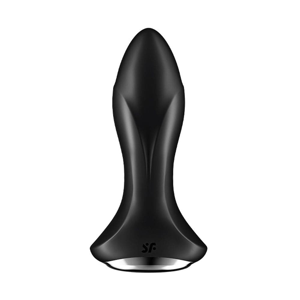 SATISFYER ANAL PLUG SPINA ANALE VIBRANTE VIBRATORE ROTANTE IN SILICONE ANALLERGICO NERO CON APP SMARTPHONE in Plug anali Kondorama - Martinsicuro, commercioVirtuoso.it