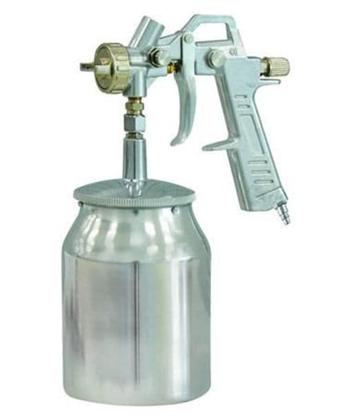 AEROGRAFO SERBATOIO INFERIORE CON ATTACCO RAPIDO PER COMPRESSORE -ugello mm.1,5 in prodotto EuroStore07 - Alatri, commercioVirtuoso.it