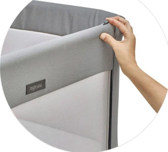 Inglesina - Culla Fianco Letto Welcome Bed Baku Grey in prodotto Centro Bimbo - Siderno, commercioVirtuoso.it