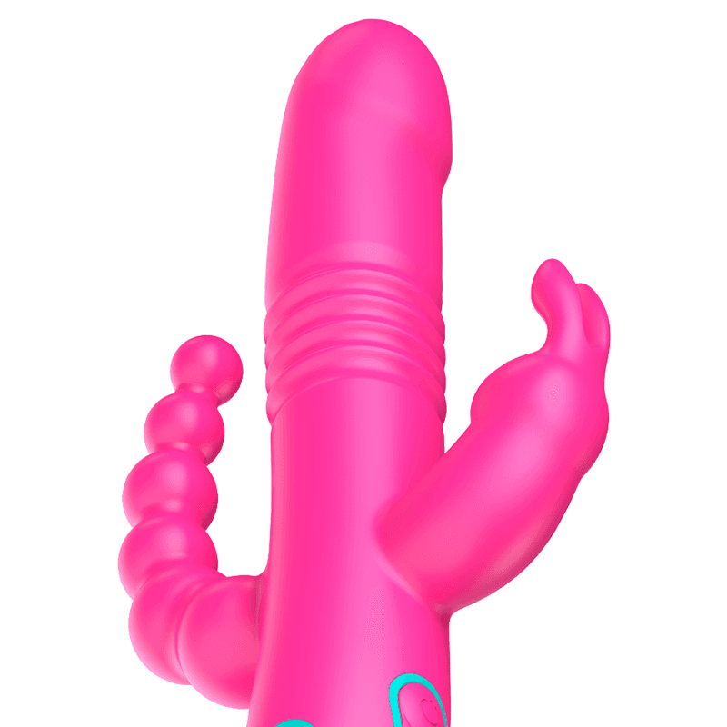 HAPPY LOKY - TRIPLA STIMOLAZIONE DONALD: COMPATIBILE CON LA TECNOLOGIA WIRELESS ANALE, G-SPOT E CLITORIDEA WATCHME in Massaggiatori elettrici manuali Desideria Shop - Latina, commercioVirtuoso.it