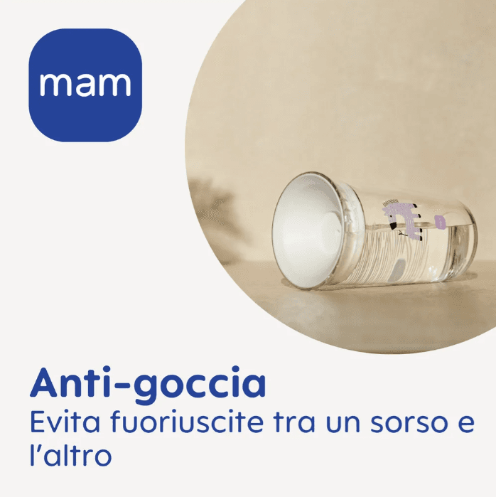 Mam - Easy to Drink Cup 360° - 290 ml in prodotto Centro Bimbo - Siderno, commercioVirtuoso.it