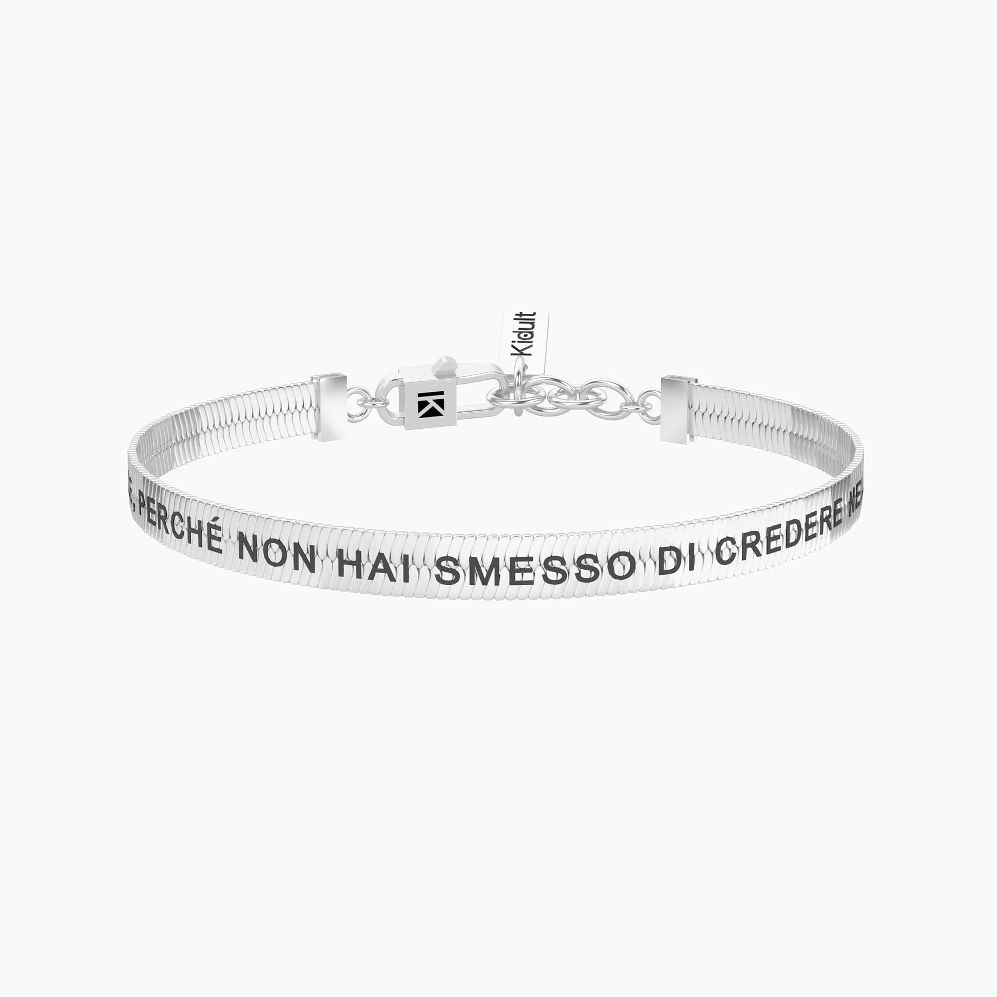 Kidult - Bracciale regolabile con scritta per papà  LA NOSTRA FAMIGLIA…