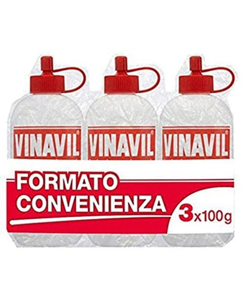 COLLA VINILICA UNIVERSALE 'VINAVIL' gr. 100 -PACK 3 PZ -- in prodotto EuroStore07 - Alatri, commercioVirtuoso.it