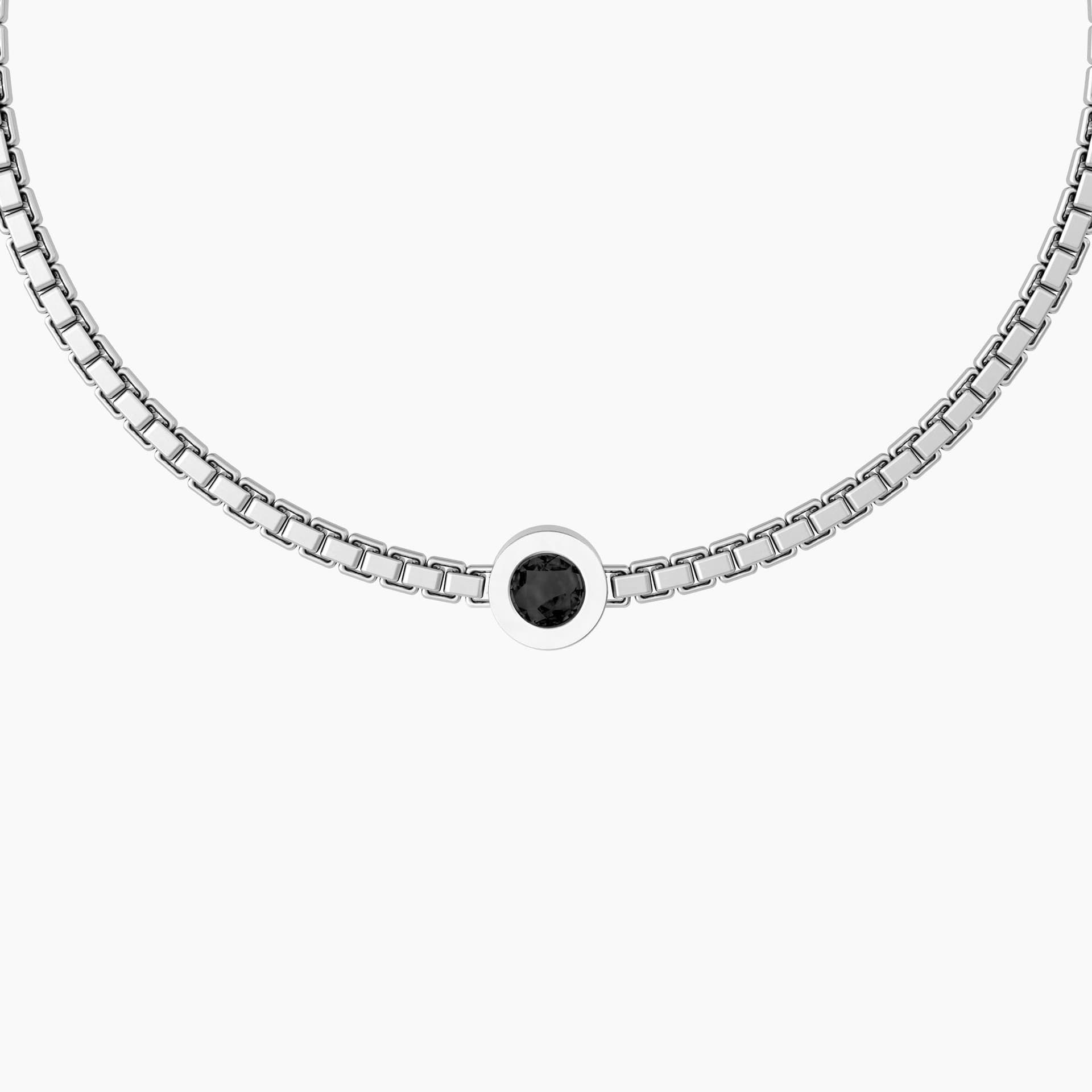 Kidult - Bracciale uomo con catena e cristalli  UNICITÀ in Bracciali Alba Gioielli - Casoria, commercioVirtuoso.it