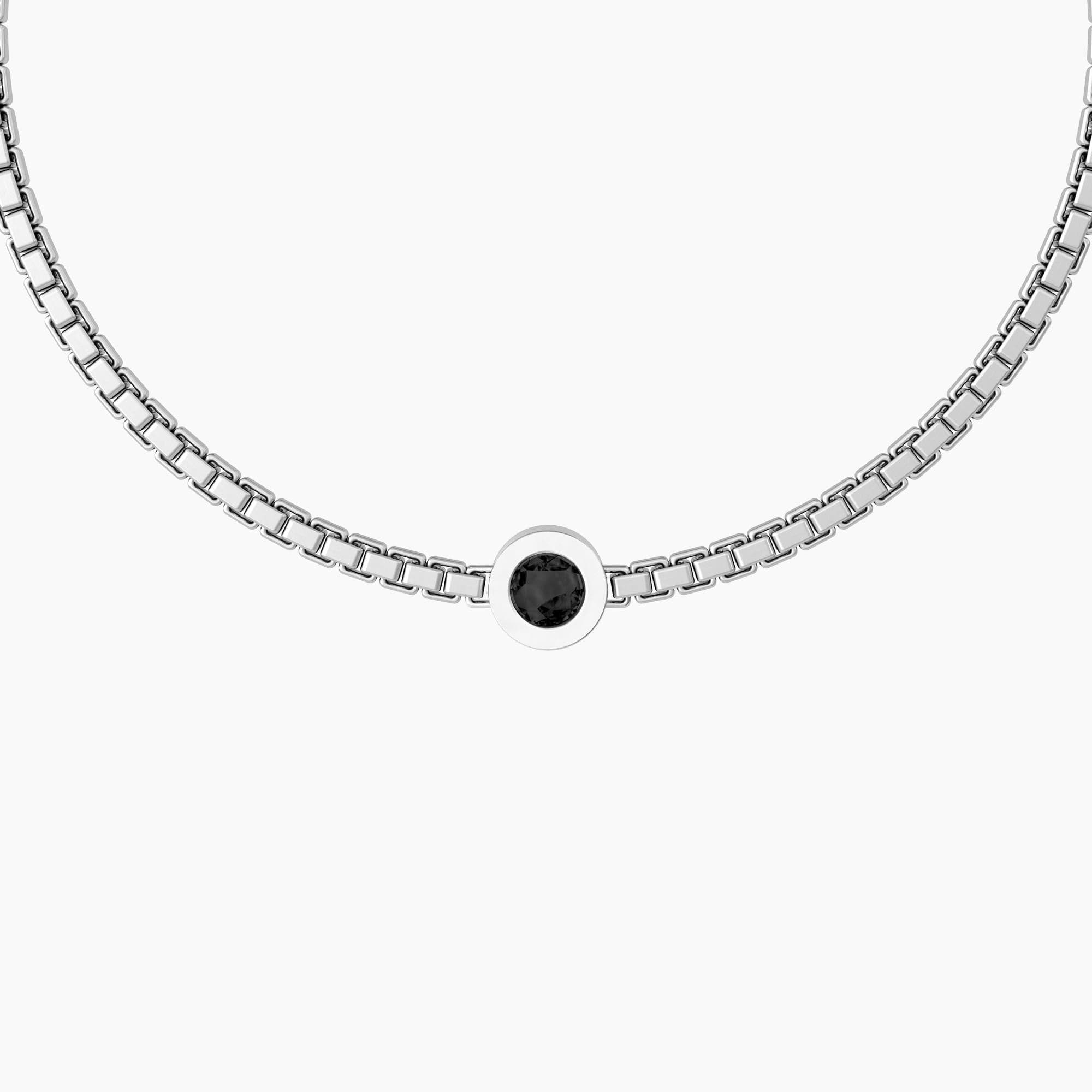 Kidult - Bracciale uomo con catena e cristalli  UNICITÀ in Bracciali Alba Gioielli - Casoria, commercioVirtuoso.it