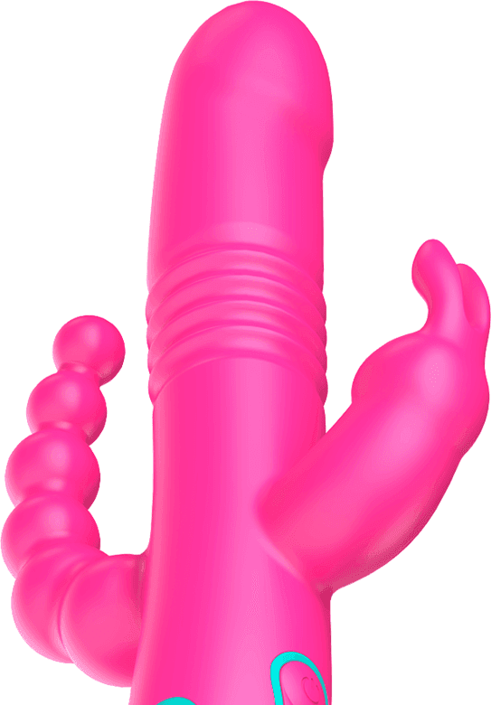 HAPPY LOKY - TRIPLA STIMOLAZIONE DONALD: COMPATIBILE CON LA TECNOLOGIA WIRELESS ANALE, G-SPOT E CLITORIDEA WATCHME in Massaggiatori elettrici manuali Desideria Shop - Latina, commercioVirtuoso.it