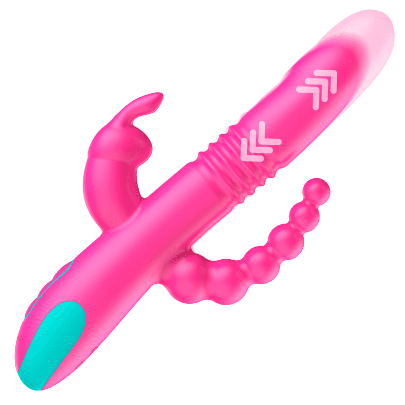 HAPPY LOKY - TRIPLA STIMOLAZIONE DONALD: COMPATIBILE CON LA TECNOLOGIA WIRELESS ANALE, G-SPOT E CLITORIDEA WATCHME in Massaggiatori elettrici manuali Desideria Shop - Latina, commercioVirtuoso.it