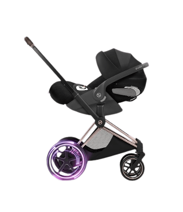 Cybex - Trio e-Priam con Seggiolino Cloud T Sepia Black Plus in prodotto Centro Bimbo - Siderno, commercioVirtuoso.it