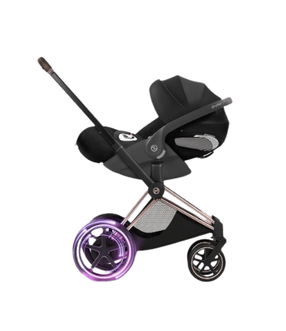 Cybex - Trio e-Priam con Seggiolino Cloud T Sepia Black Plus in prodotto Centro Bimbo - Siderno, commercioVirtuoso.it