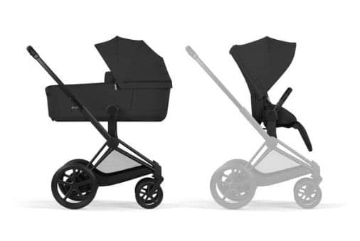 Cybex - Trio e-Priam con Seggiolino Cloud T Sepia Black Plus in prodotto Centro Bimbo - Siderno, commercioVirtuoso.it