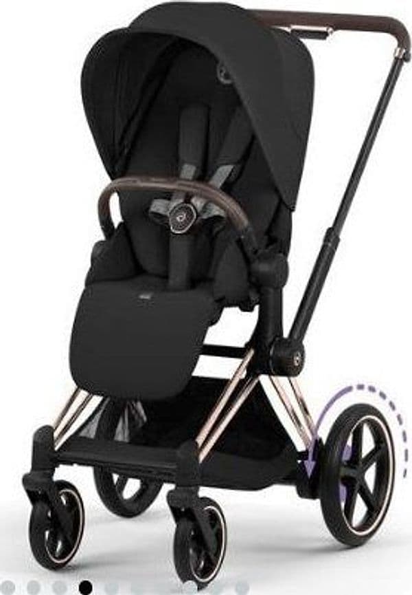 Cybex - Trio e-Priam con Seggiolino Cloud T Sepia Black Plus in prodotto Centro Bimbo - Siderno, commercioVirtuoso.it