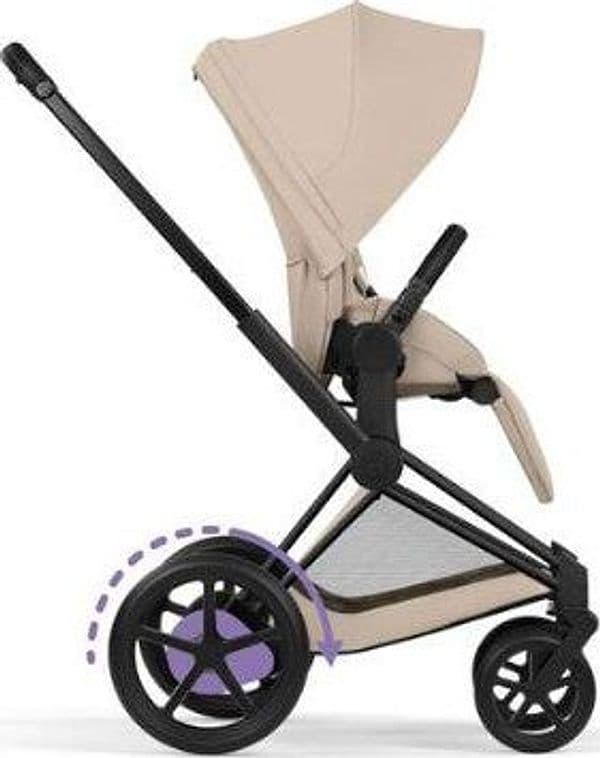 Cybex - Trio e-Priam con Seggiolino Cloud T Sepia Black Plus in prodotto Centro Bimbo - Siderno, commercioVirtuoso.it