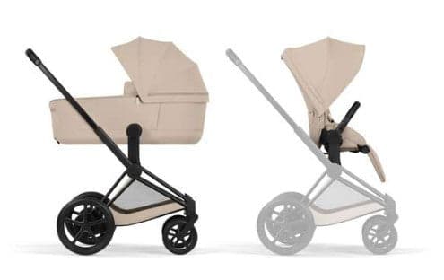 Cybex - Trio e-Priam con Seggiolino Cloud T Sepia Black Plus in prodotto Centro Bimbo - Siderno, commercioVirtuoso.it