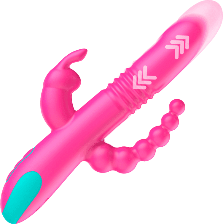 HAPPY LOKY - TRIPLA STIMOLAZIONE DONALD: COMPATIBILE CON LA TECNOLOGIA WIRELESS ANALE, G-SPOT E CLITORIDEA WATCHME in Massaggiatori elettrici manuali Desideria Shop - Latina, commercioVirtuoso.it