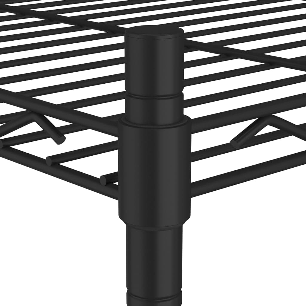 Scaffale a 3 Livelli Organizer Cucina con Ruote 60x35x81 cm Nero 150 kg in  Esplodia - Napoli, commercioVirtuoso.it