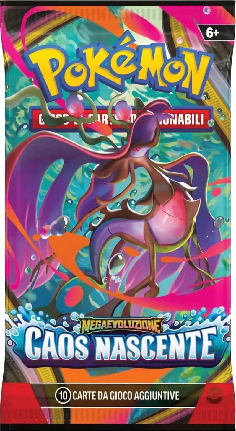 Pokémon - Carte Megaevoluzione Caos Nascente del GCC in prodotto Centro Bimbo - Siderno, commercioVirtuoso.it