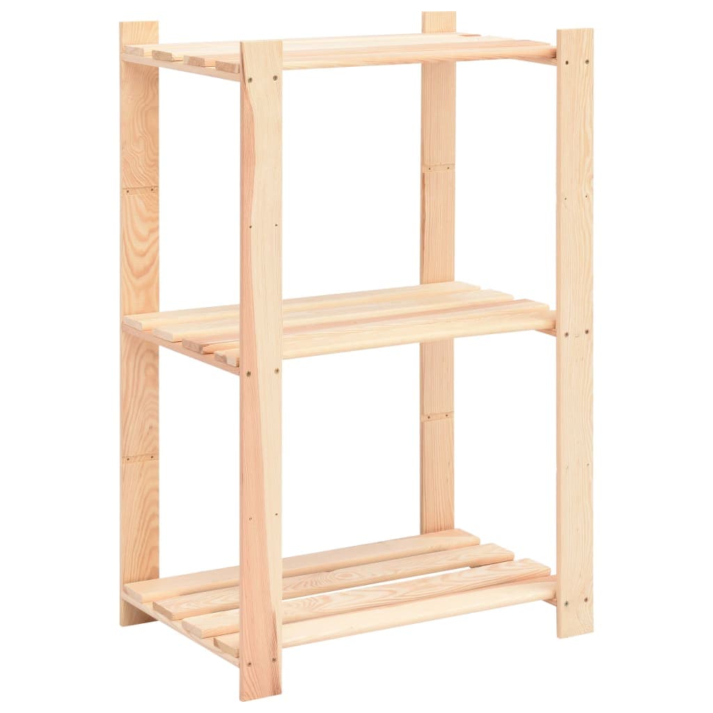 Scaffali a 3 Livelli 10 pz Organizer Casa 60x38x90 cm in Massello Pino 150 kg in Librerie Esplodia - Napoli, commercioVirtuoso.it