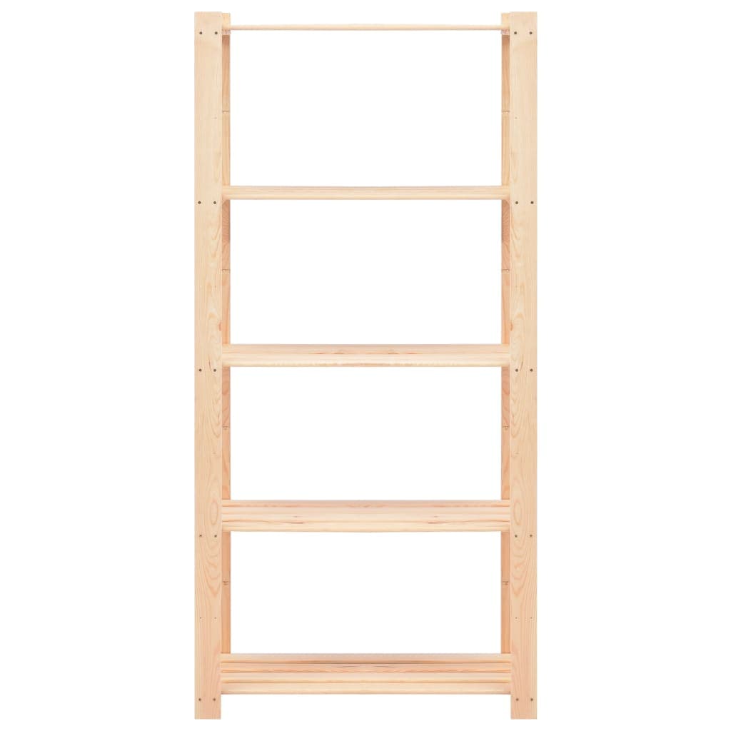 Set 2 Scaffali a 5 Livelli Organizer 80x38x170 cm in Massello Pino 250 kg in Librerie Esplodia - Napoli, commercioVirtuoso.it