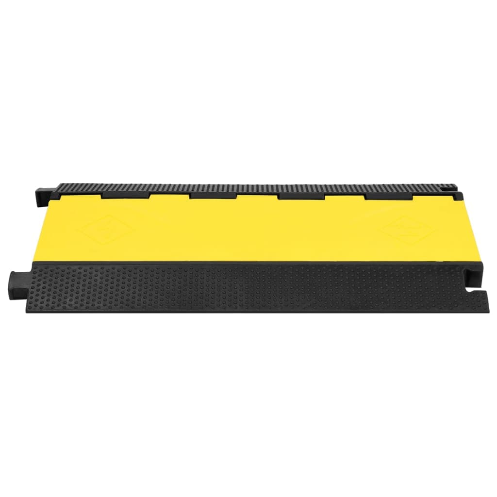 Dosso Passacavi Sicurezza in Gomma Giallo Nero Modulare con 5 Canali 90 cm in Protezioni per cavi a pavimento Esplodia - Napoli, commercioVirtuoso.it