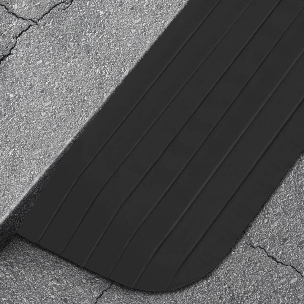 Set 2 Rampe per Soglia Kit per Trasporto Veicoli 110x21x2,5 cm in Gomma Nero in Rampe di carico Esplodia - Napoli, commercioVirtuoso.it