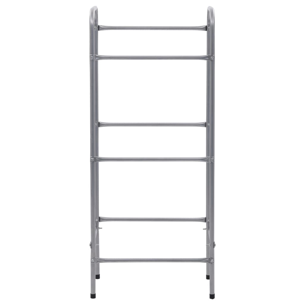 Supporto con Ripiani per 3 Casse Scaffale Argento 50x33x116 cm Acciaio in Supporti da terra Esplodia - Napoli, commercioVirtuoso.it