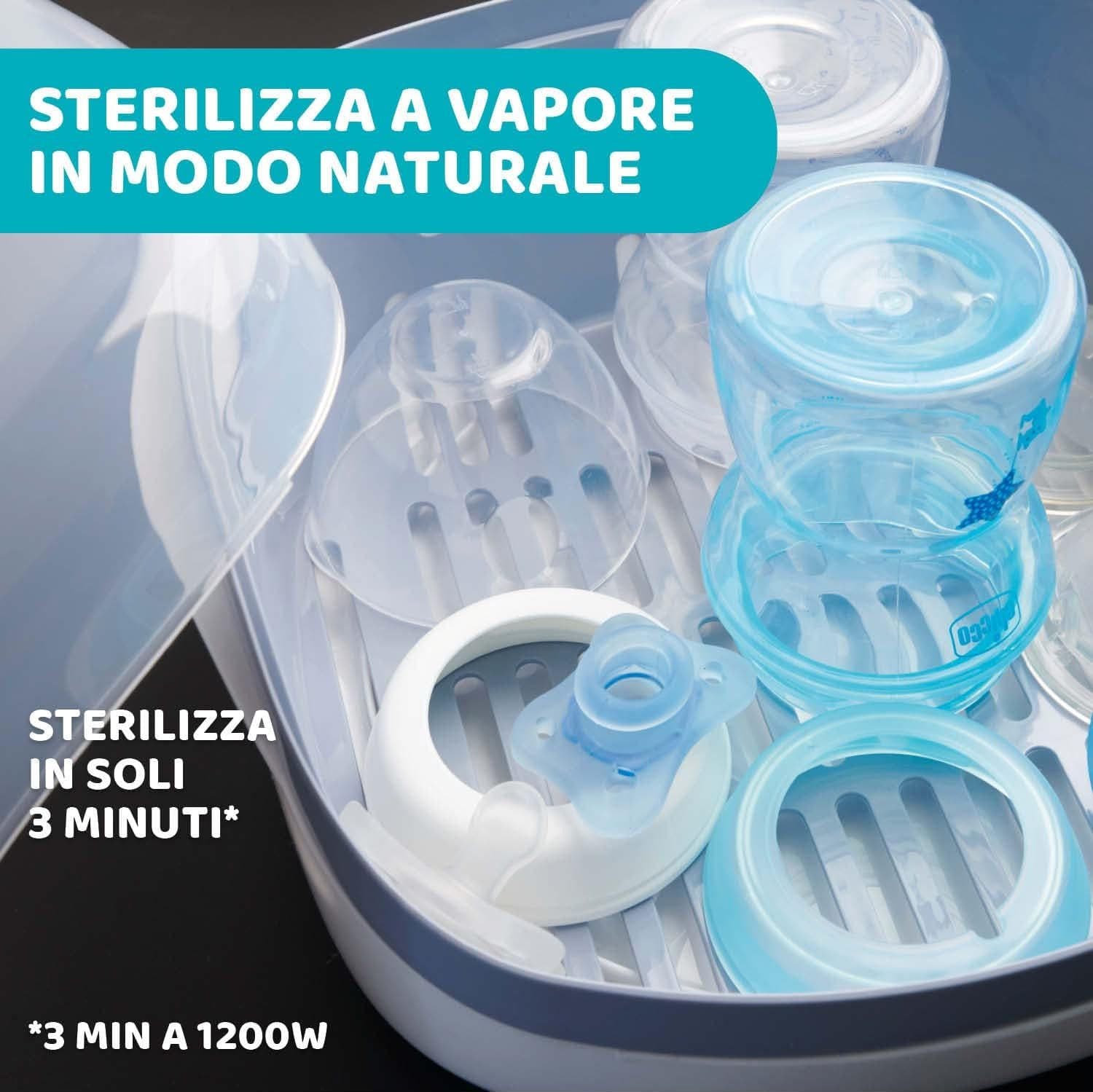 Chicco - Sterilizzatore per Microonde in prodotto Centro Bimbo - Siderno, commercioVirtuoso.it