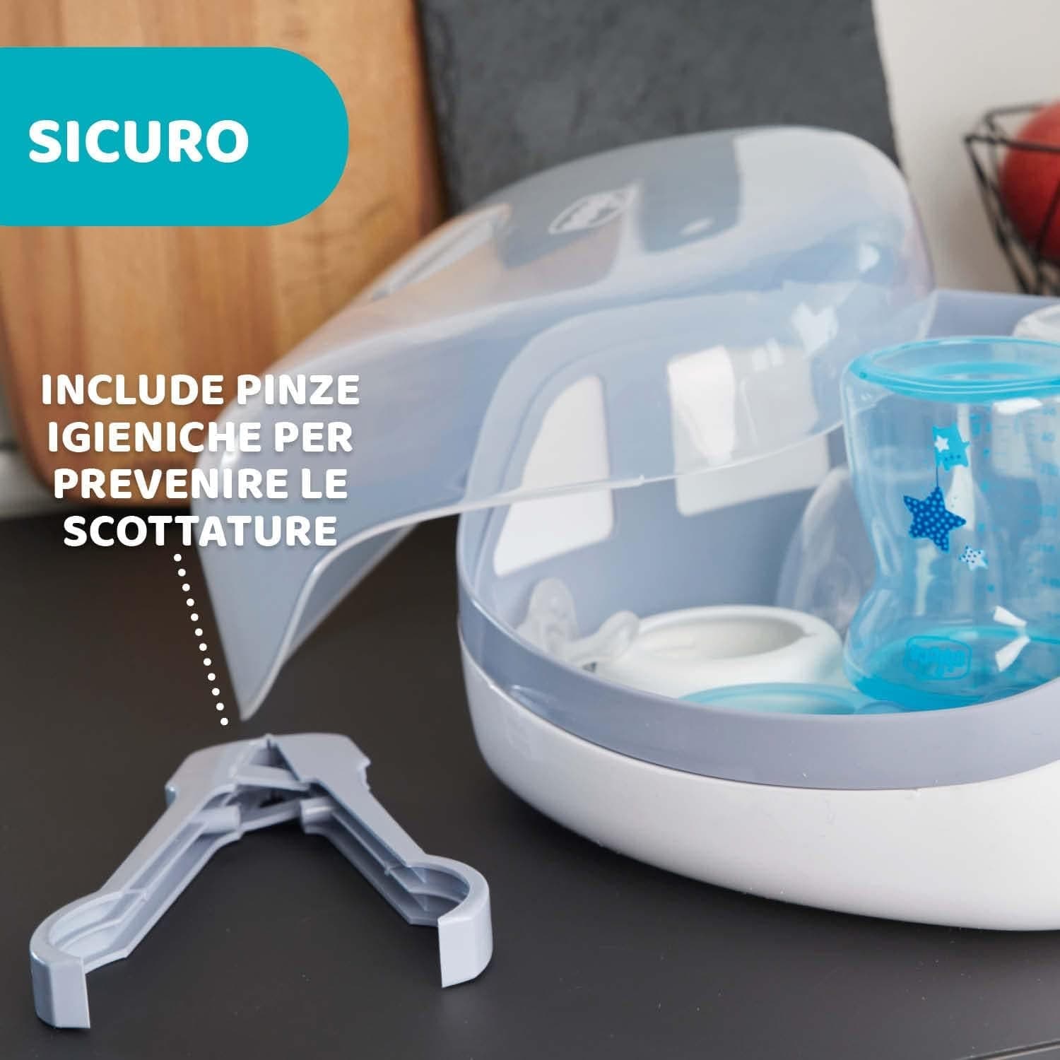 Chicco - Sterilizzatore per Microonde in prodotto Centro Bimbo - Siderno, commercioVirtuoso.it