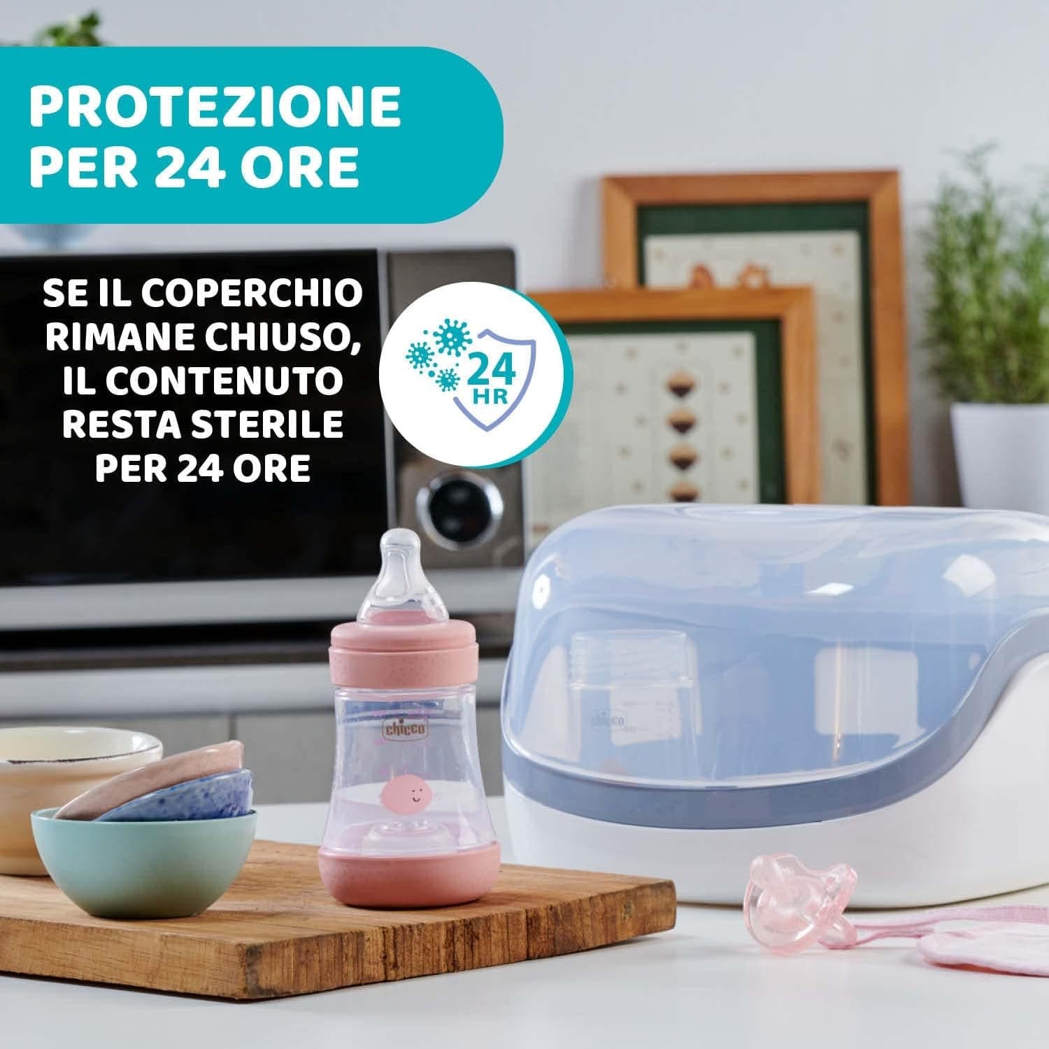 Chicco - Sterilizzatore per Microonde in prodotto Centro Bimbo - Siderno, commercioVirtuoso.it