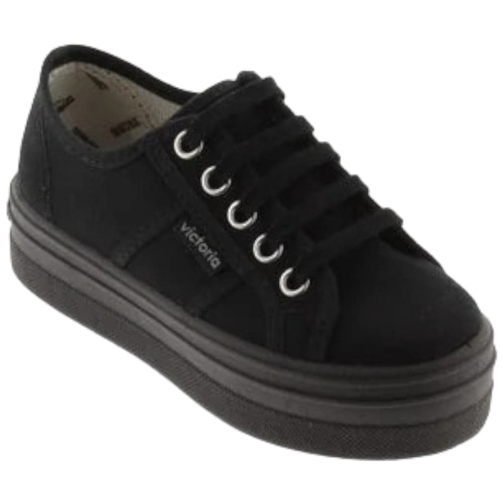 Victoria scarpe tela zeppa Barcellona nere in Scarpe col tacco Prodotti di Classe - Nocera Superiore, commercioVirtuoso.it