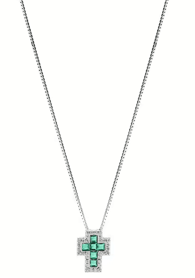 Sovrani  Collana donna gioielli  Luce croce