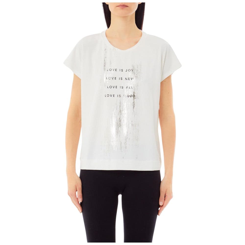 Liu Jo t-shirt latte TA5268JS005