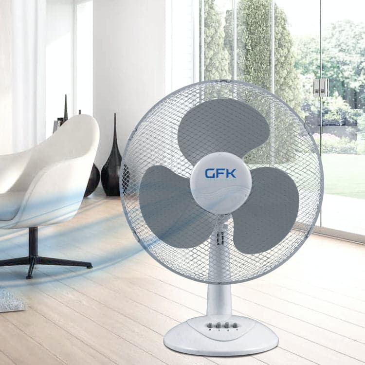 Ventilatore da Tavolo Pala 30cm 3 livelli velocità, Inclinazione, Oscillante in Ventilatori da tavolo Danyx - Casoria, commercioVirtuoso.it