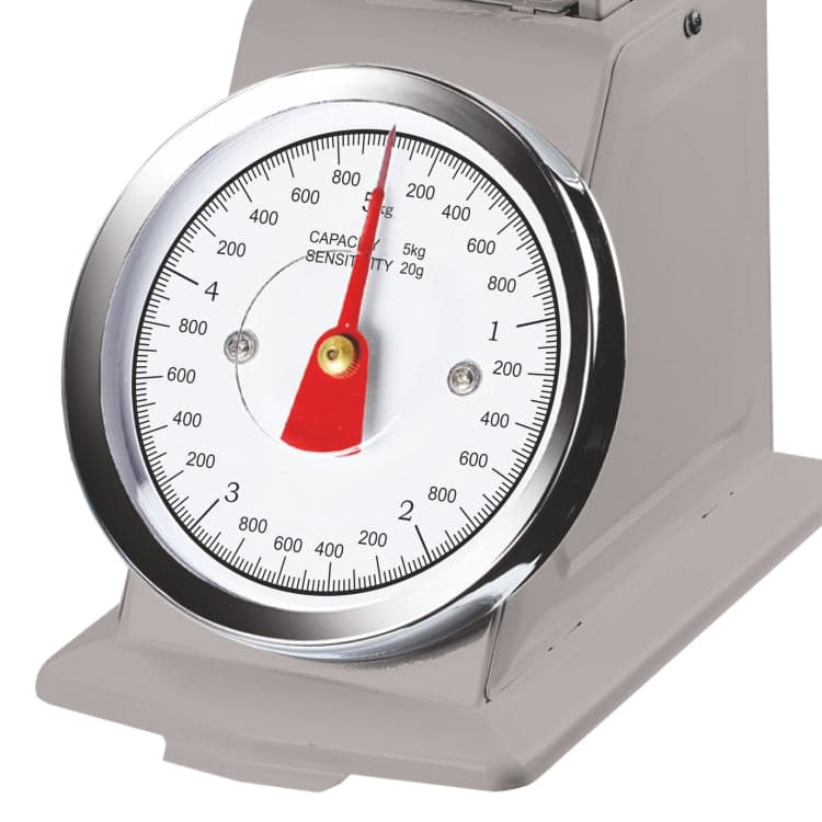 Bilancia da Cucina Metallo Verniciato Grigio Max 5Kg Analogica Vassoio in Acciaio in Bilance Danyx - Casoria, commercioVirtuoso.it