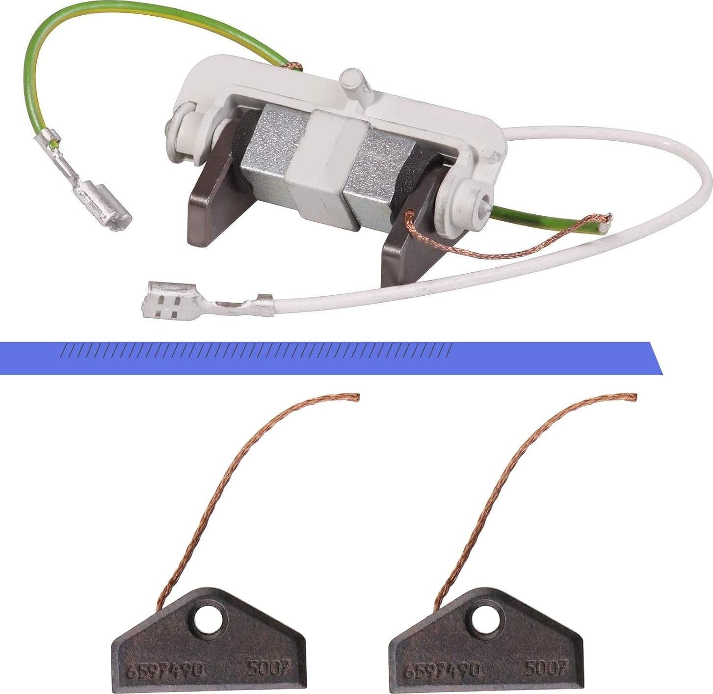 MIELE 4490382 Carboncino asciugatrice kit 2pz - 5153702 4490382 6597490 5007 in prodotto EuroStore07 - Alatri, commercioVirtuoso.it