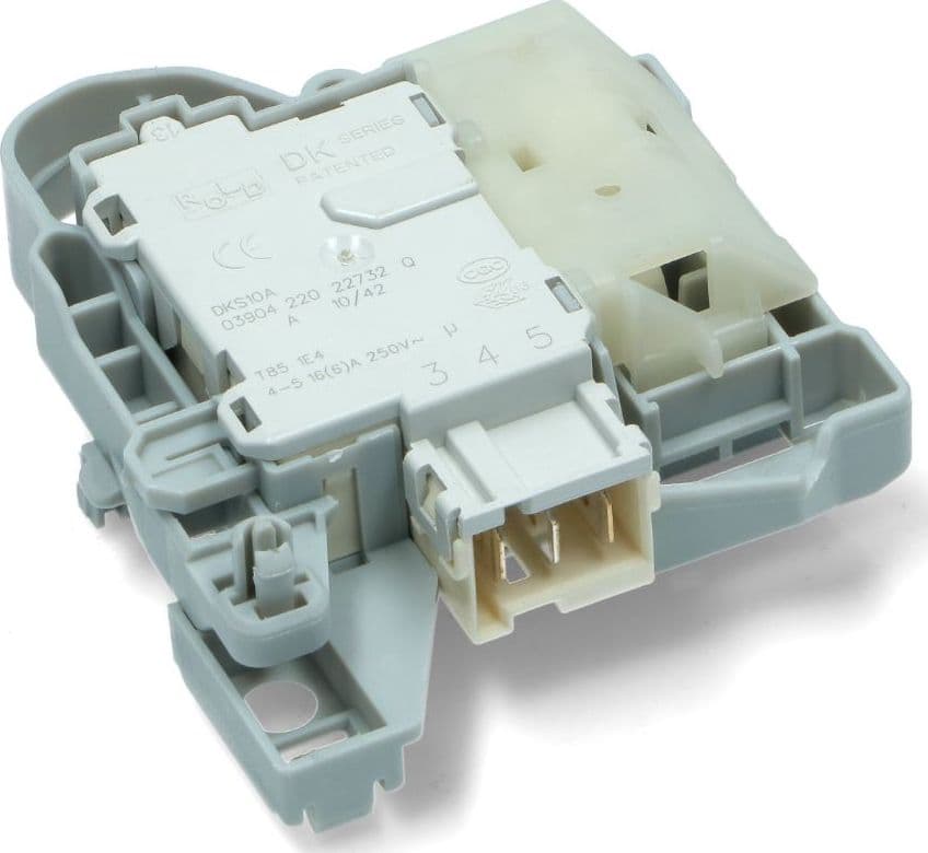 Elettroserratura bloccaporta lavatrice Rex Electrolux Aeg Zanussi 8084553018 in prodotto EuroStore07 - Alatri, commercioVirtuoso.it