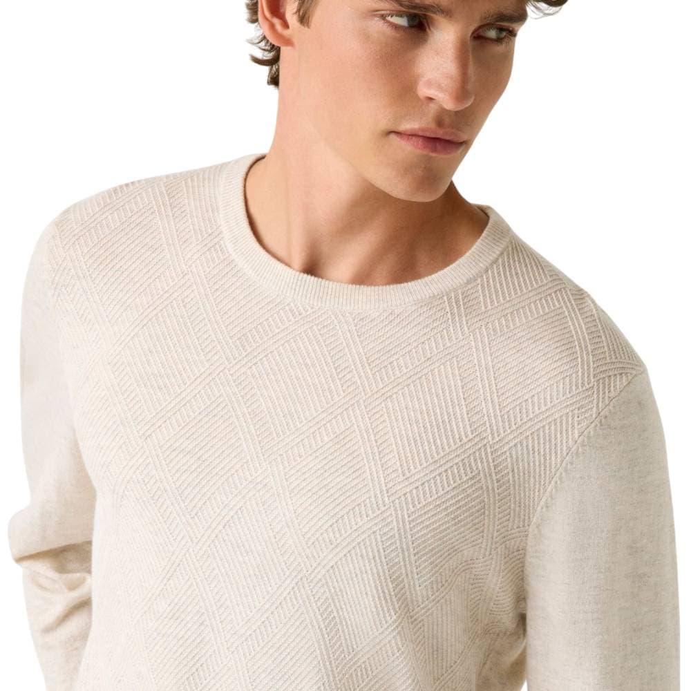 Guess pullover beige JAMAAR M5BR08 Z0432 LOH in Felpe senza cappuccio Prodotti di Classe - Nocera Superiore, commercioVirtuoso.it