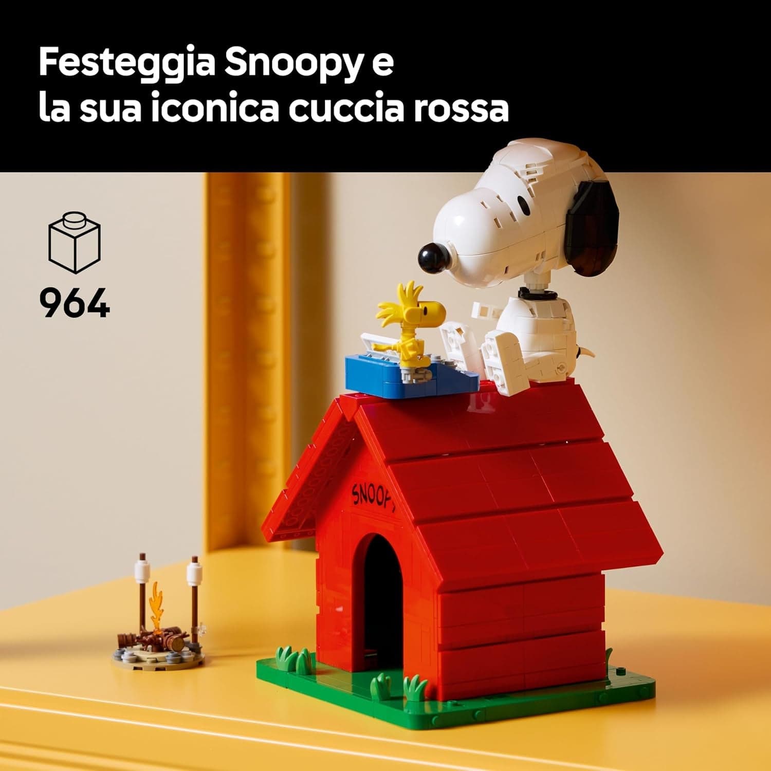 Lego Ideas - Peanuts: la Cuccia di Snoopy 21368 in prodotto Centro Bimbo - Siderno, commercioVirtuoso.it