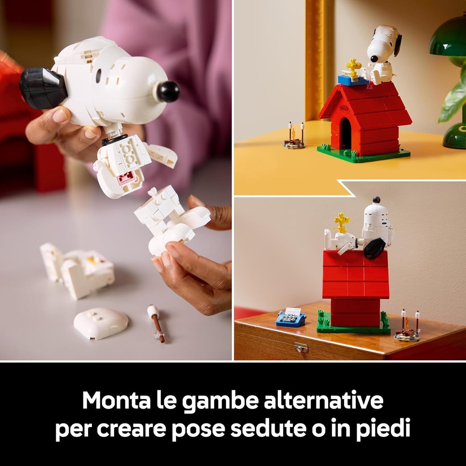 Lego Ideas - Peanuts: la Cuccia di Snoopy 21368 in prodotto Centro Bimbo - Siderno, commercioVirtuoso.it