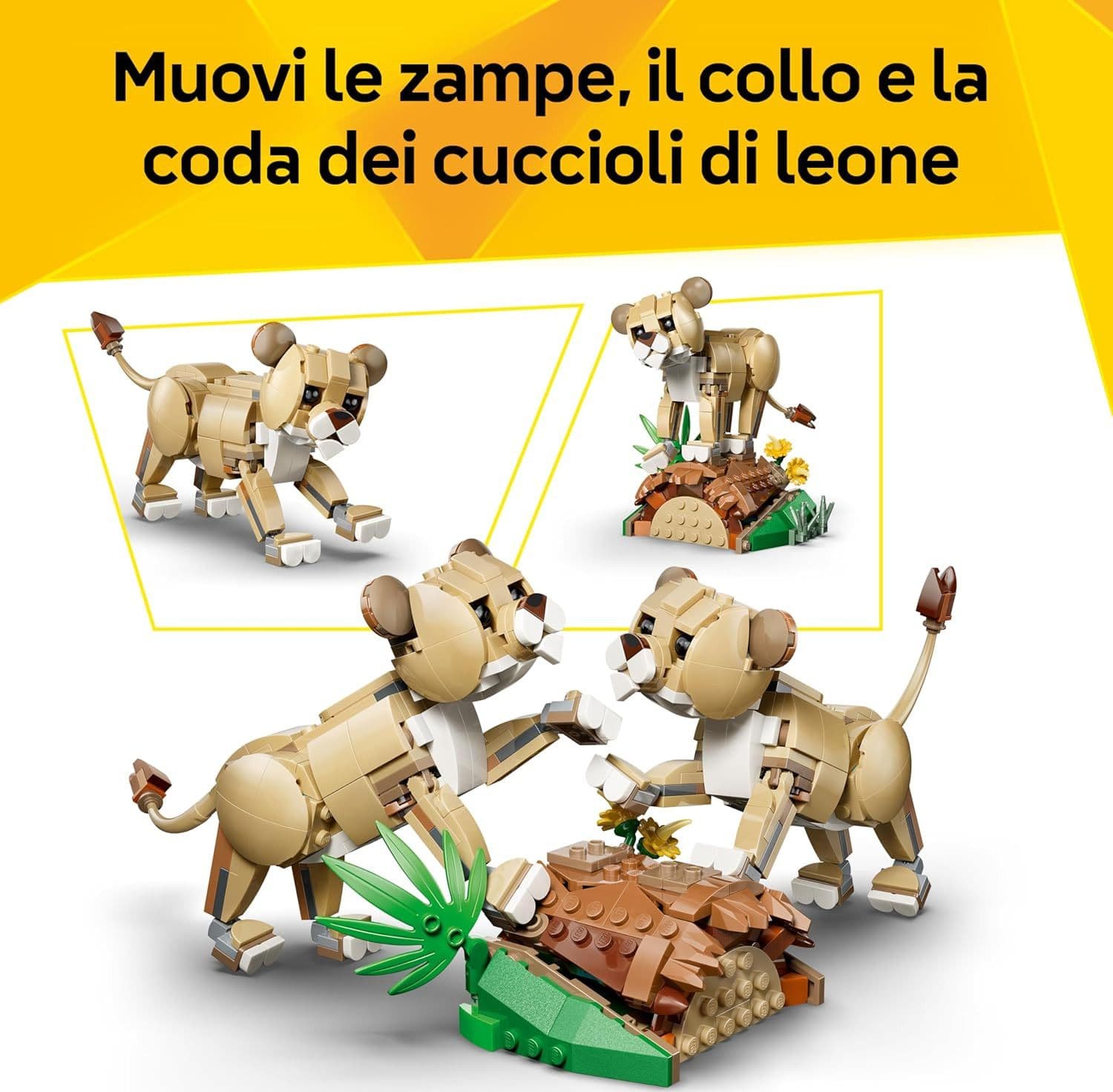 Lego Creator - Animali Selvatici: Leone Maestoso 3in1 - 31386 in prodotto Centro Bimbo - Siderno, commercioVirtuoso.it