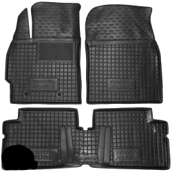 Tappetini Di Gomma Su Misura Per Toyota Auris I (2006-2012) in Tappetini antiscivolo Autooggetti.it - Roma, commercioVirtuoso.it