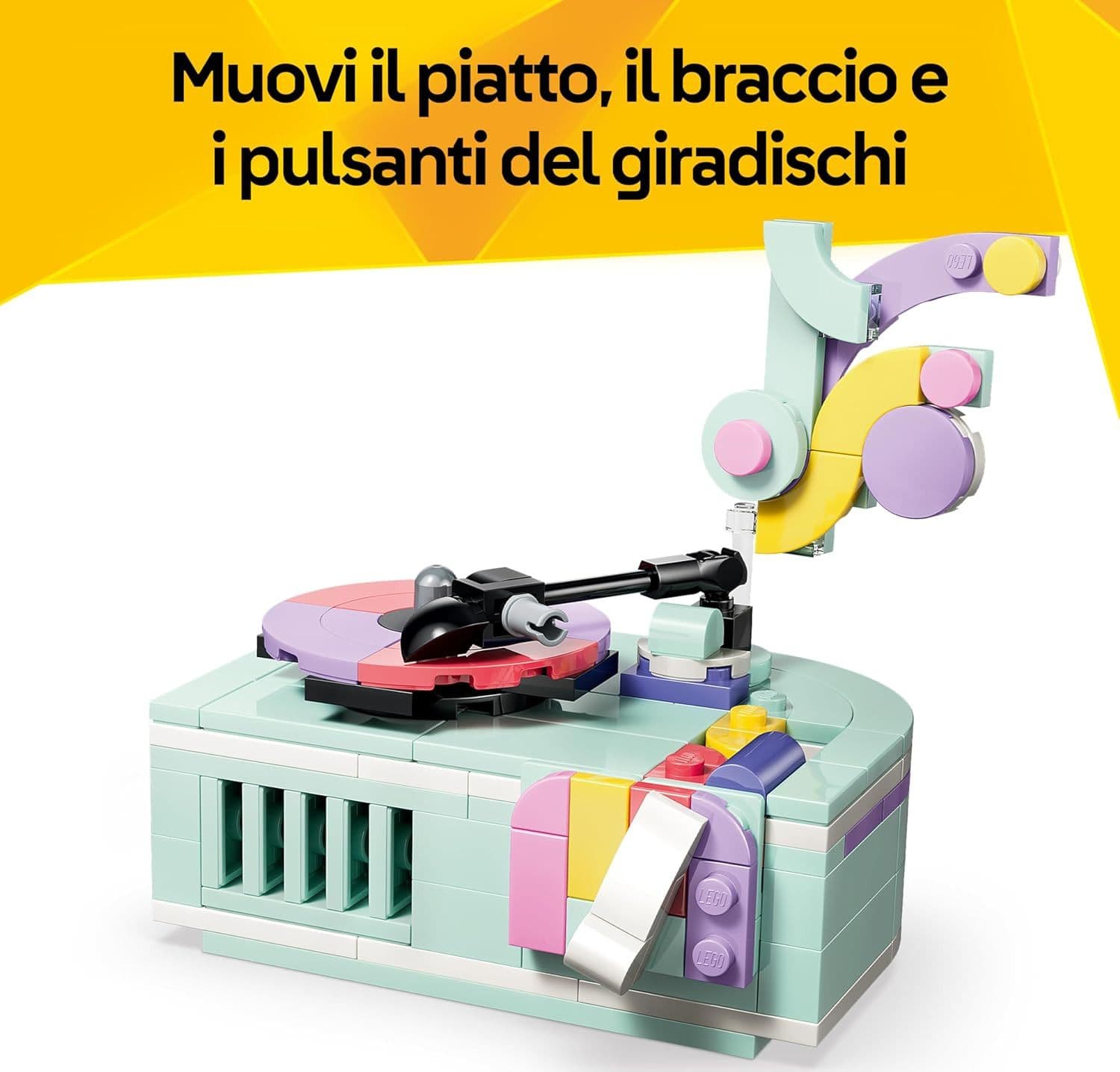 Lego Creator - Pianoforte Decorativo con Gatto 3 in 1 - 31392 in prodotto Centro Bimbo - Siderno, commercioVirtuoso.it