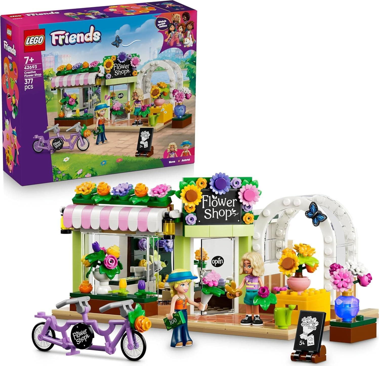 Lego Friends - Negozio di Fiori Creativo 42693 in prodotto Centro Bimbo - Siderno, commercioVirtuoso.it