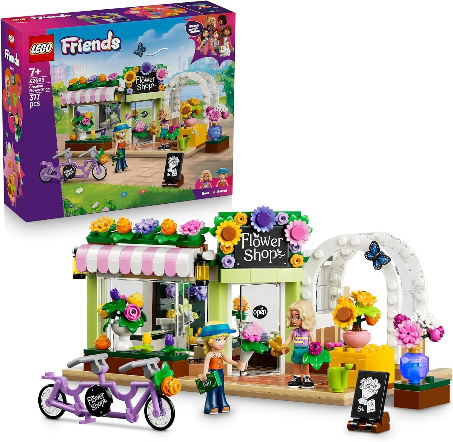 Lego Friends - Negozio di Fiori Creativo 42693 in prodotto Centro Bimbo - Siderno, commercioVirtuoso.it