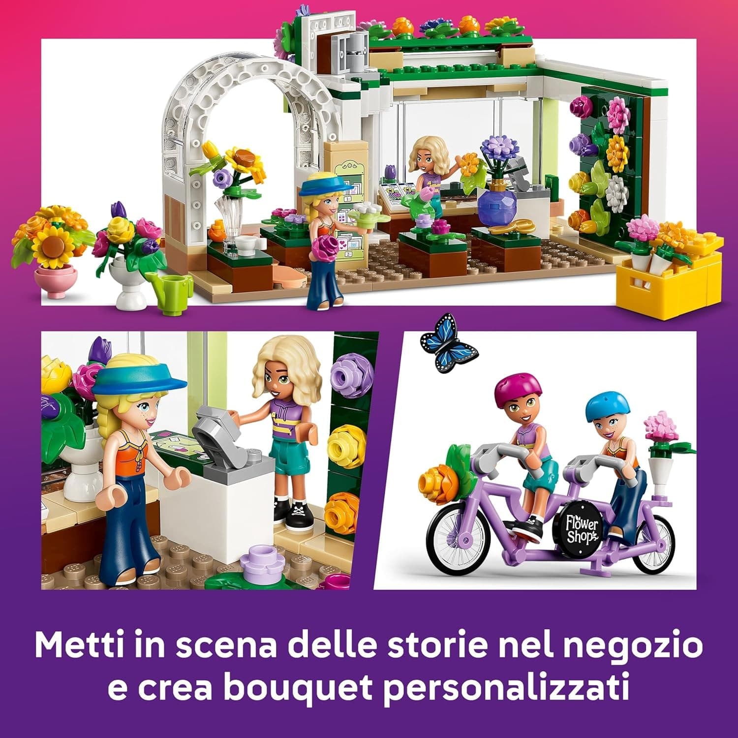 Lego Friends - Negozio di Fiori Creativo 42693 in prodotto Centro Bimbo - Siderno, commercioVirtuoso.it